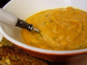 Pumpkin & Swede Soup (gf, sf, nf)